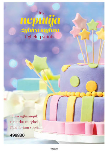 Picture of LIN-NEPUTIJA ZGHIRA TAGHNA FGHELUQ SNINHA KARTOLINA